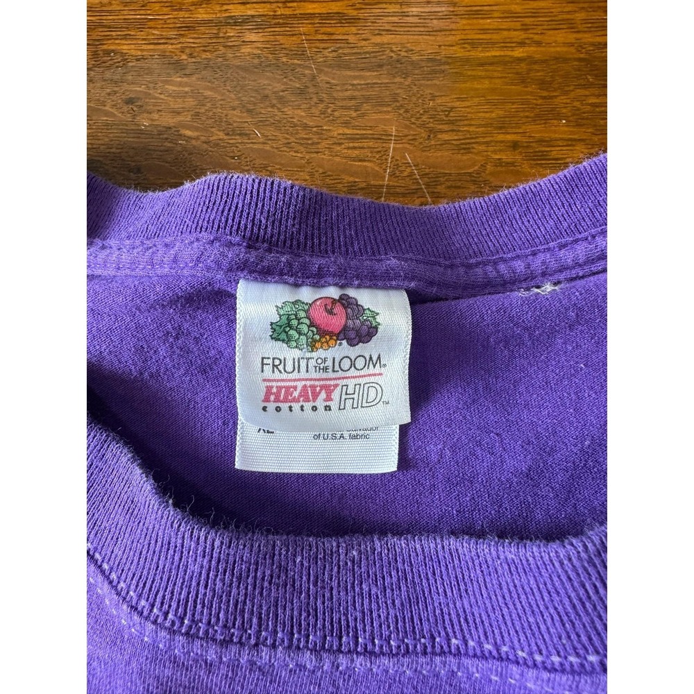 2015 Cincinnati Music Festival Shirt Mens Large Purple Fruit Of The Loom Tee - Picture 3 of 5